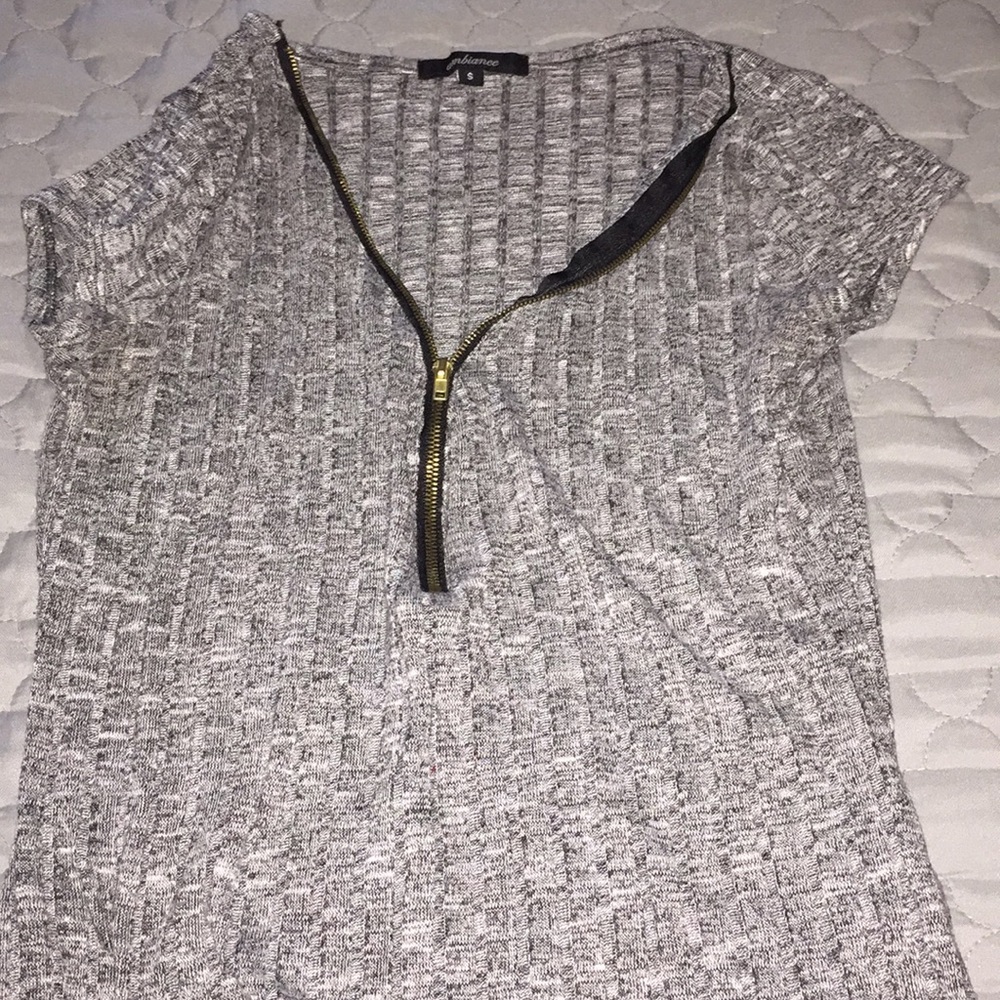 Zip up shirt